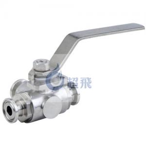 衛生級快裝三通球閥